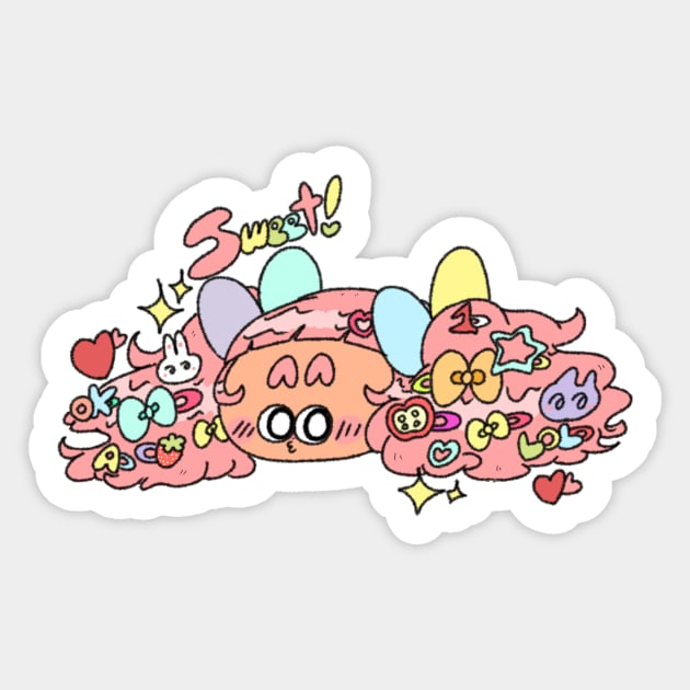 Sparkling Sweet Sticker by Ebony Sanders